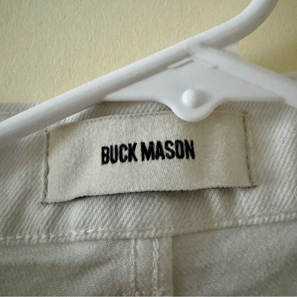 Buck Mason Rider Short in White 🤍 - Picture 4 of 5